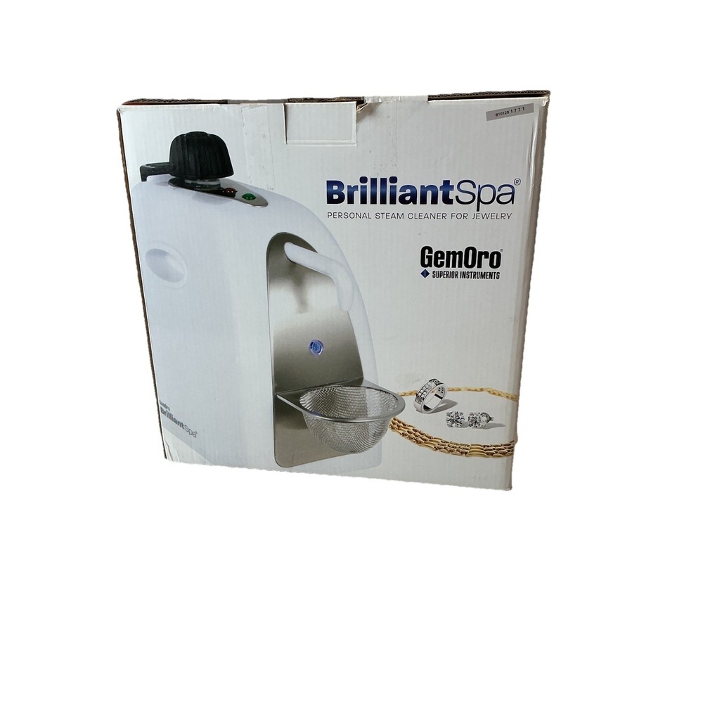 GEMORO Jewelry Steam Cleaner Brilliant Spa  TESTED WORKS